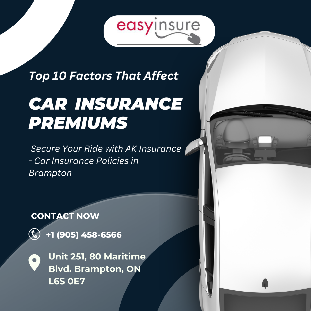 What Factors Affect My Car Insurance Premium Rates