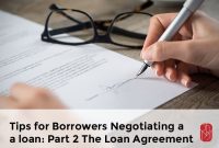How To Negotiate Better Terms On My Loan