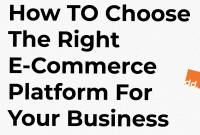 How To Choose The Right E-Commerce Platform For My Business?