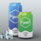 Can soda rendering background white template 3d preview download